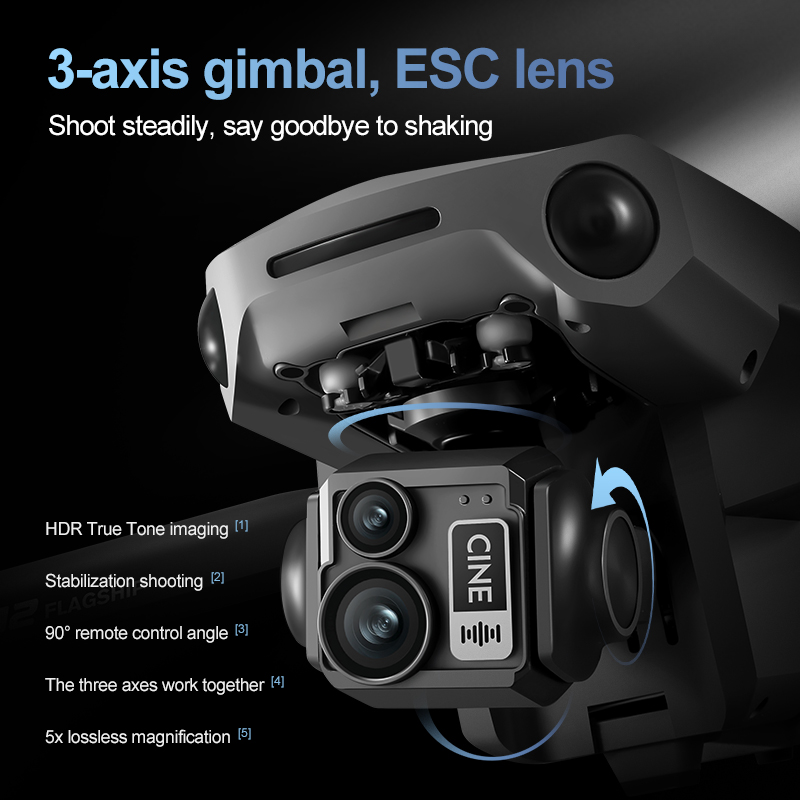 8K 3 Axis Gimbal Brushless 7.2 – Drone Gimbal 3 Axis Bewertung und Preis