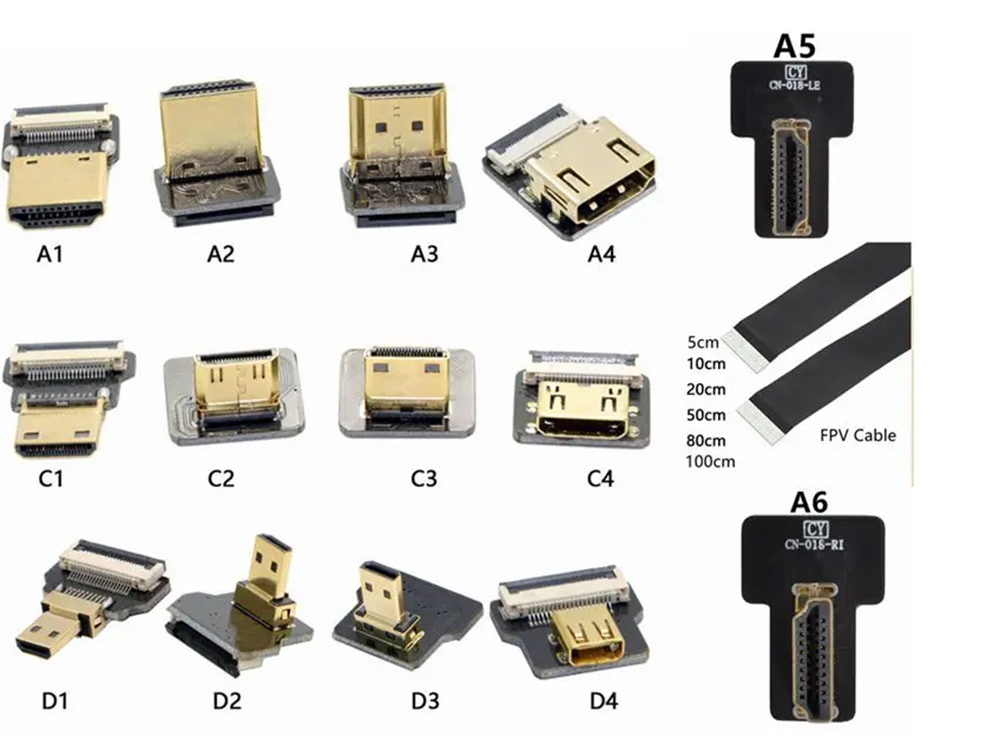 FPV Micro Mini HDMI-compat 90  – Drone Gimbal Ribbon Cable Bewertung und Preis
