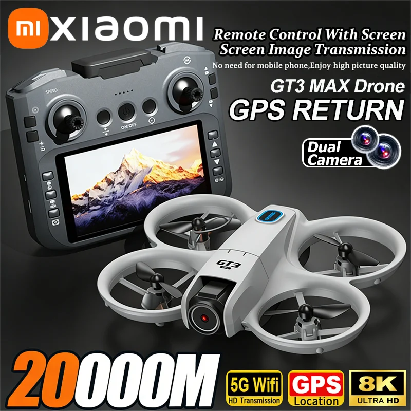 Xiaomi GT3 MAX GPS Drone 8K Ae – Drone Gimbal Brushless Bewertung und Preis
