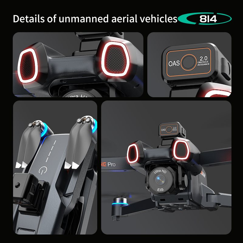 814 drone profissional 4K HD C – Drone Gimbal 2 Axis Bewertung und Preis