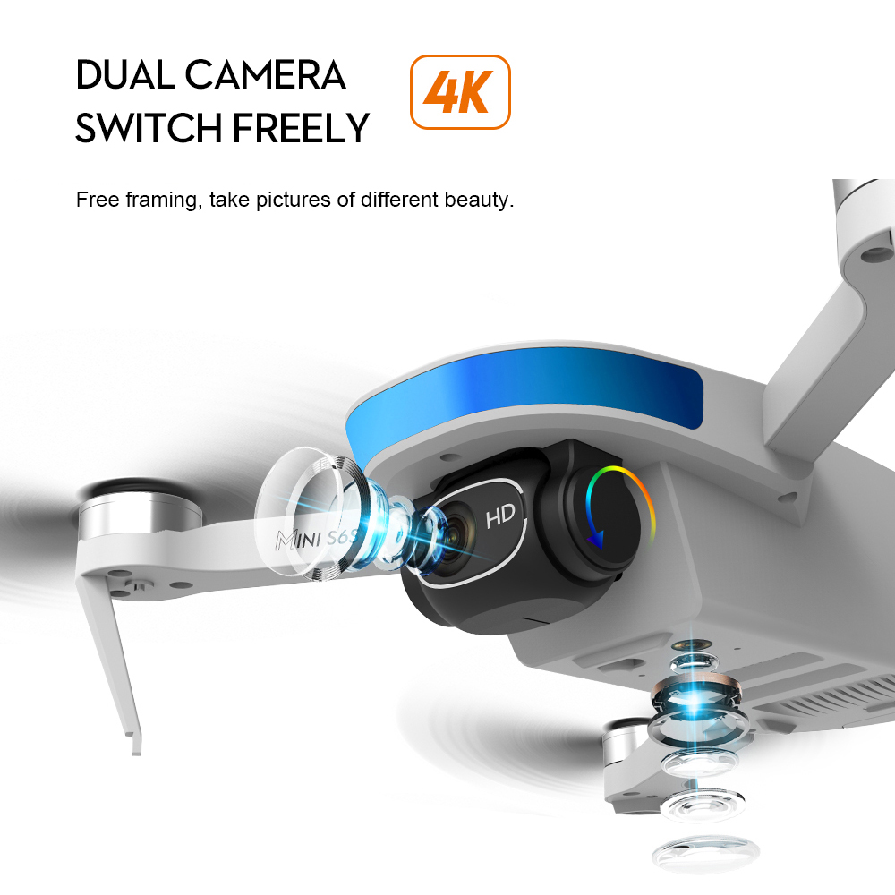 S6S GPS Optical Flow Positioni – Drone Gimbal 2 Axis Bewertung und Preis