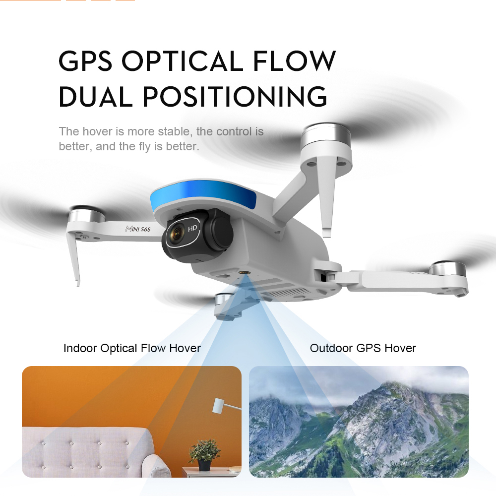 S6S GPS Optical Flow Positioni – Drone Gimbal 2 Axis Bewertung und Preis