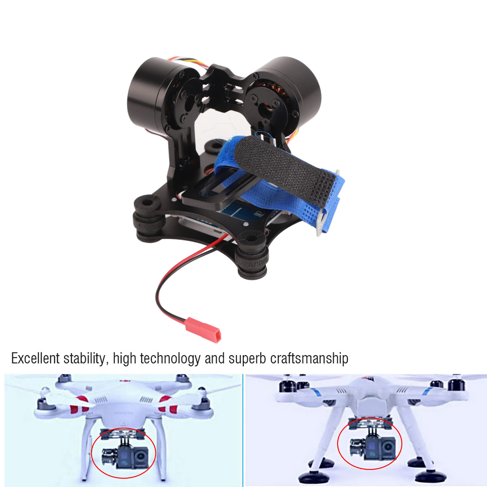 Brushless Camera Gimbal Metal  – Drone Gimbal For Gopro Bewertung und Preis