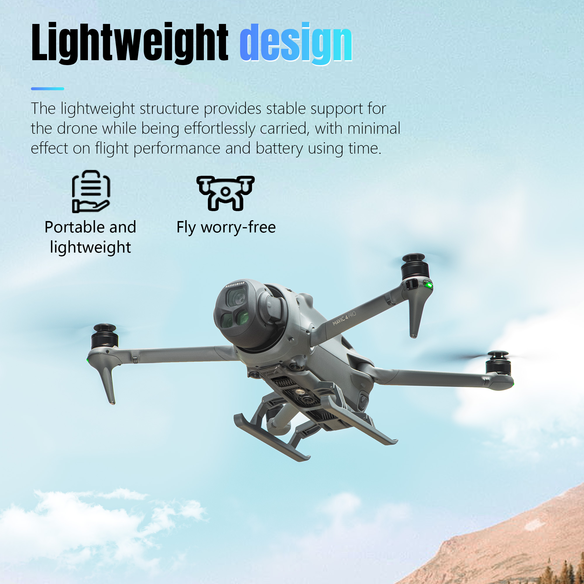 STARTRC DJI Mavic 4 Pro Height – Drone Gimbal Mount Bewertung und Preis